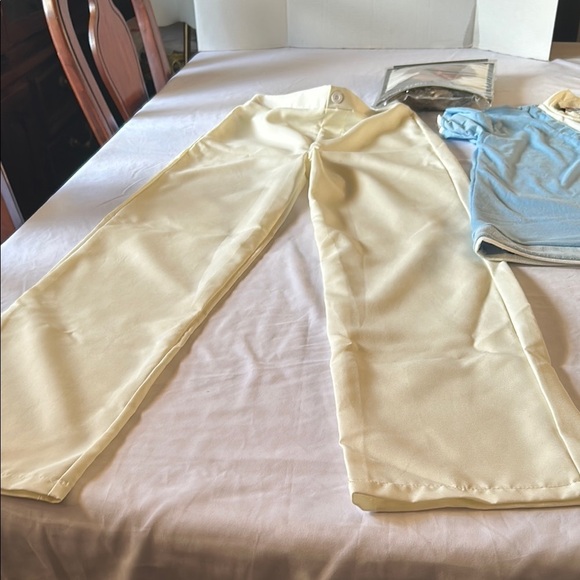 Nacho Libre Cream and Blue Shirt - Picture 5 of 11